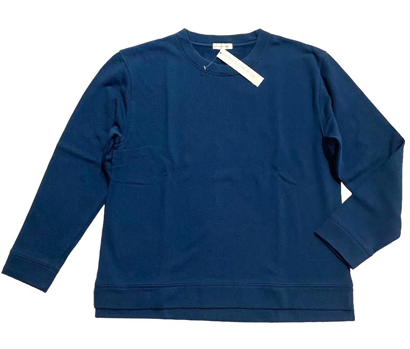 Sarasota Cotton 3X Navy Blue Siesta Key French Terry Pullover Sweatshirt